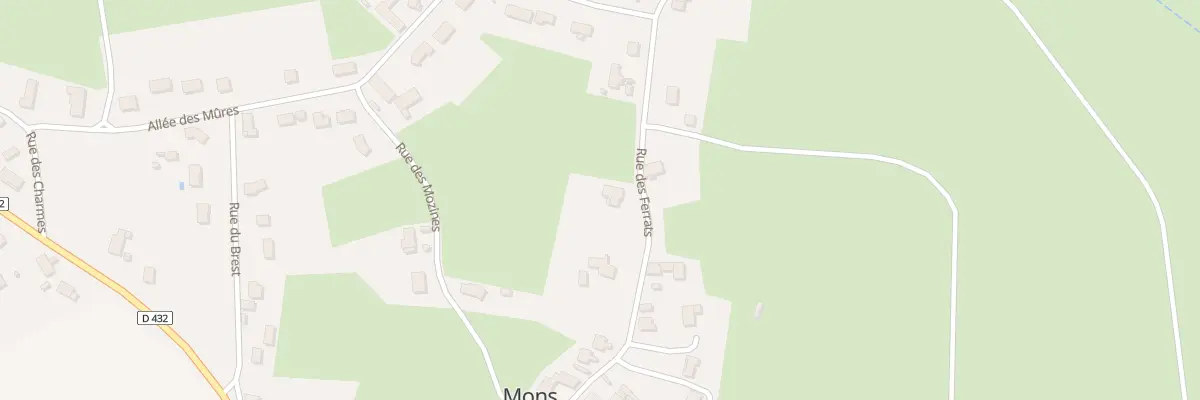 Plan du 15 Rue des Ferrats à Mons