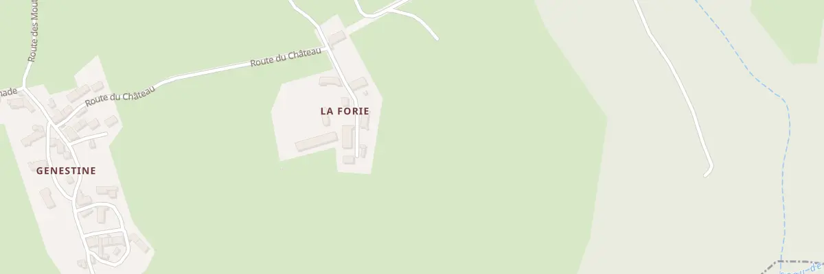 Plan du 5061 La Forie à Saint-Étienne-sur-Usson