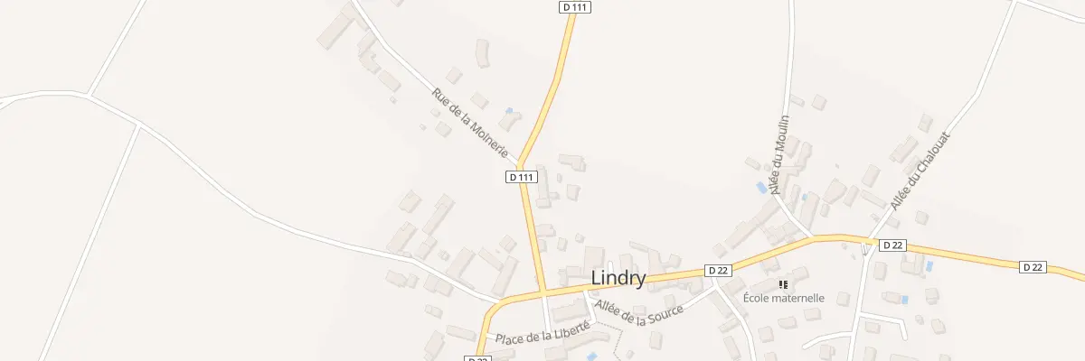 Plan du 8 Rue de la Petite Vallée à Lindry