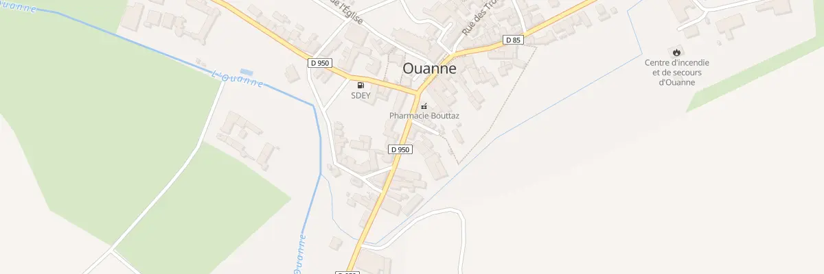 Plan du 7 Rue Principale à Ouanne