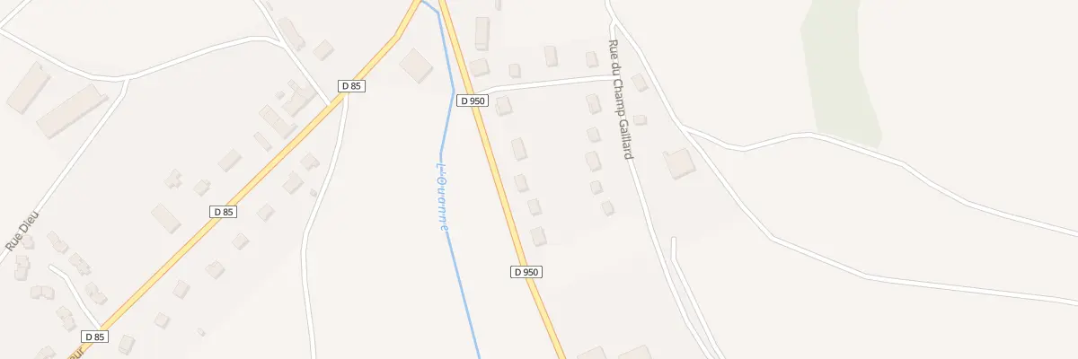 Plan du 9 Rue de Courson à Ouanne