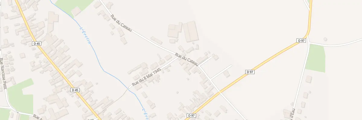 Plan du 9 Rue du Cateau à Saint-Aubert
