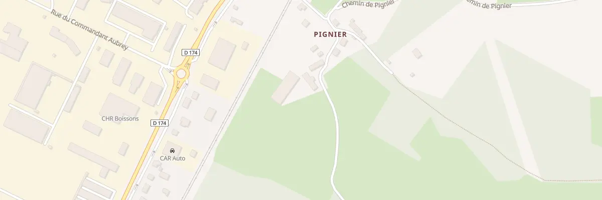 Plan du 8 Rue de Pignier à Creuzier-le-Vieux