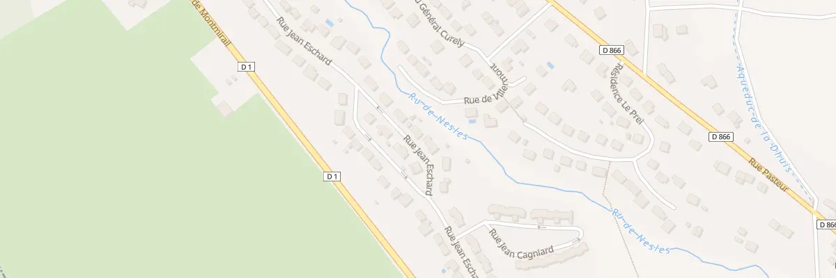 Plan du 26 Rue Jean Eschard à Nesles-la-Montagne