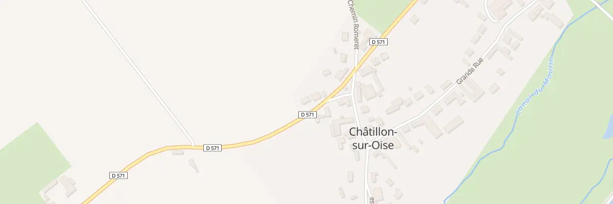 Plan du 8 Rue d’En Haut à Châtillon-sur-Oise