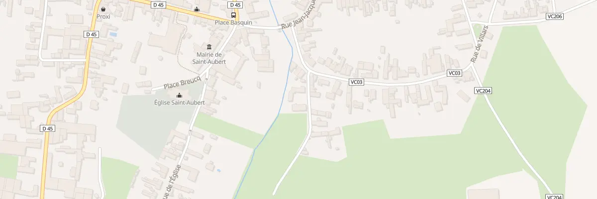 Plan du 2 Imp Jacquart à Saint-Aubert