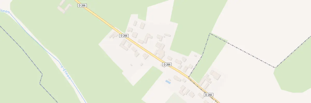 Plan du 616 Rue des Fèves à Lecelles