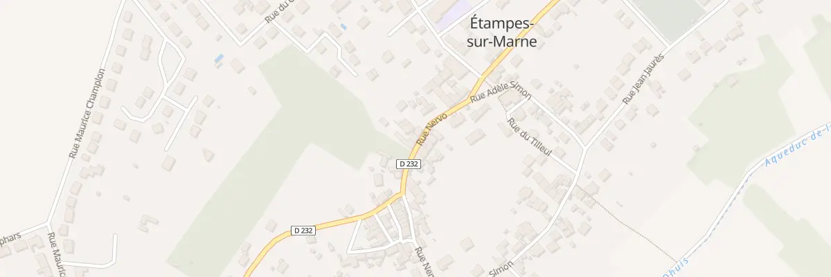 Plan du 20 Rue Nervo à Étampes-sur-Marne