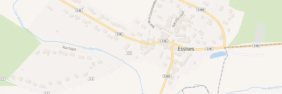 Plan du 2 Rue Principale à Essises