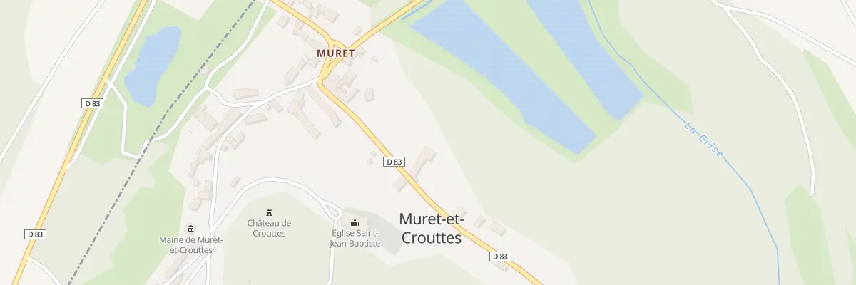 Plan du 18 Rue Saint Jean à Muret-et-Crouttes