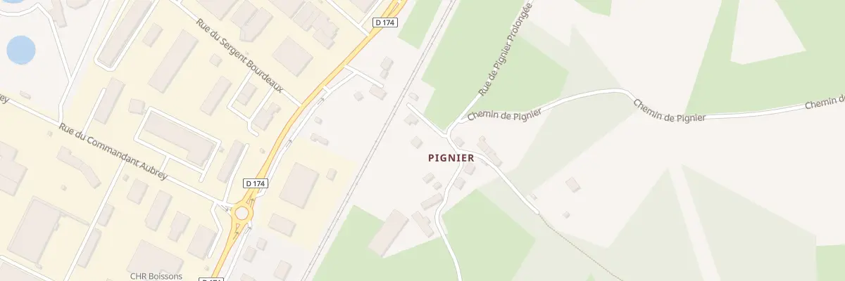 Plan du 2 Rue de Pignier à Creuzier-le-Vieux