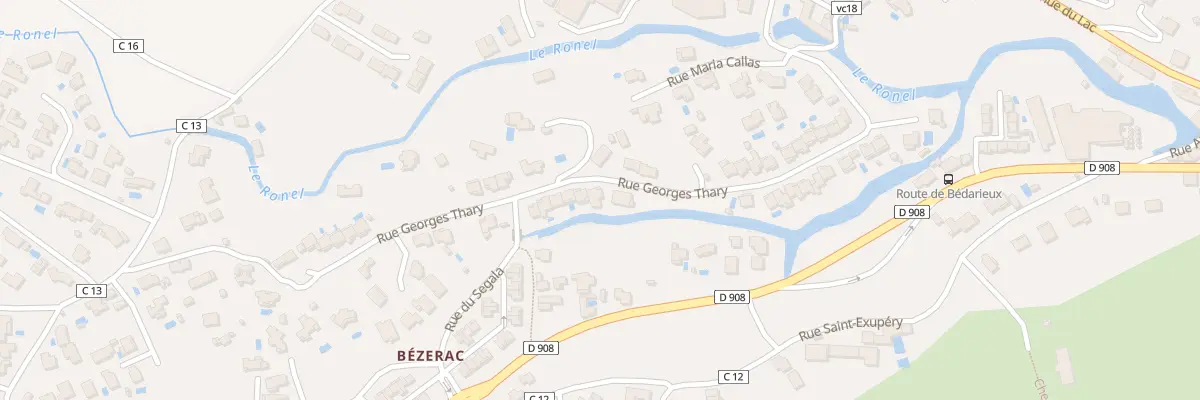 Plan du 23 Rue Georges Thary à Clermont-l’Hérault