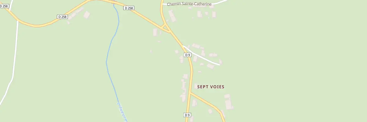 Plan du 10 Rte du Tacot à Saint-Firmin