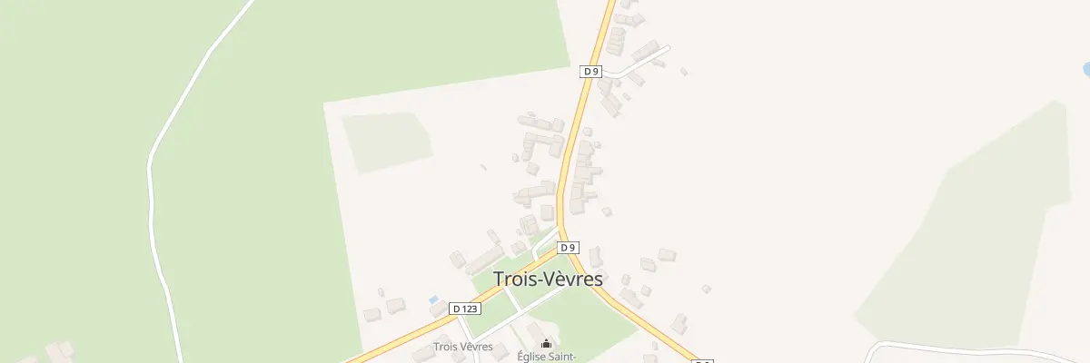 Plan du 5 Le Bourg à Trois-Vèvres