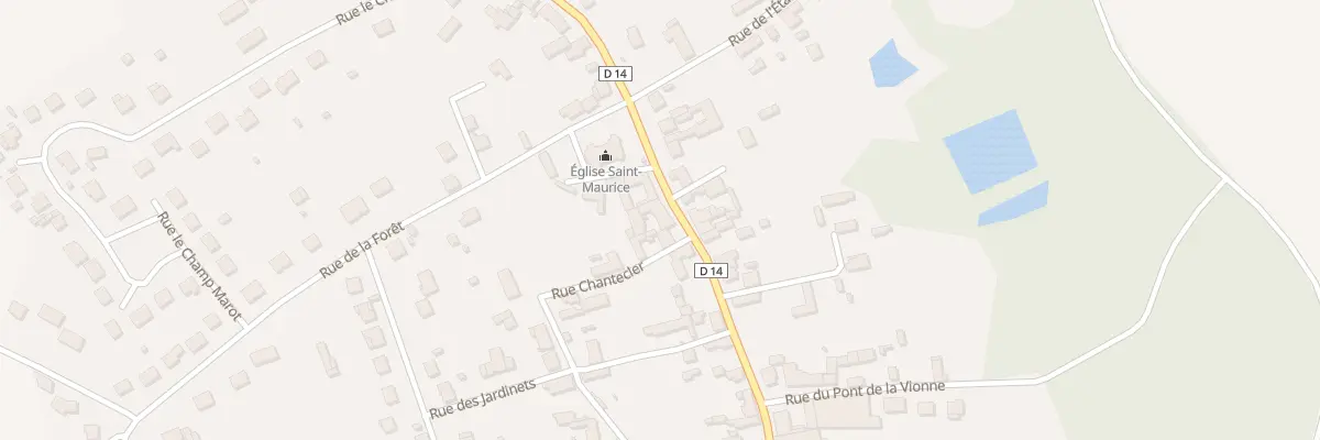 Plan du 18 Rue St Maurice à Brancourt-en-Laonnois