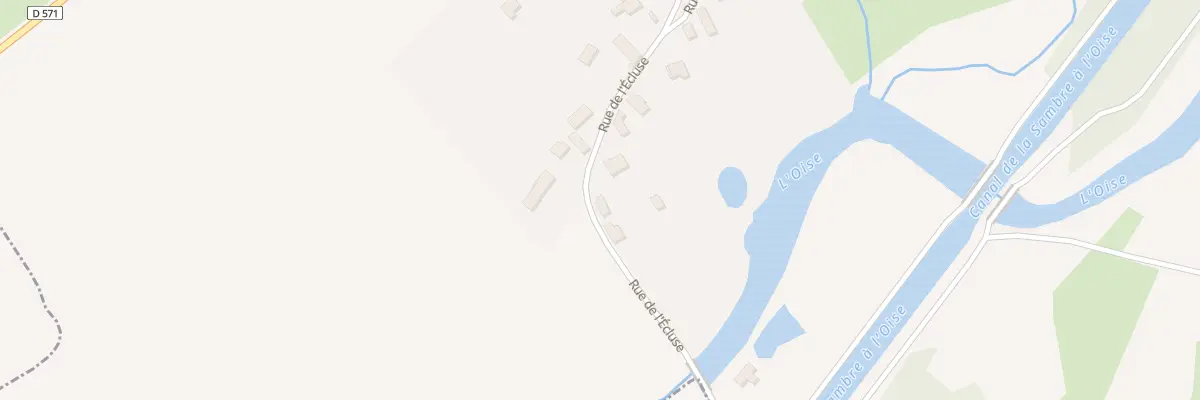 Plan du 19 Rue de l’Ecluse à Châtillon-sur-Oise