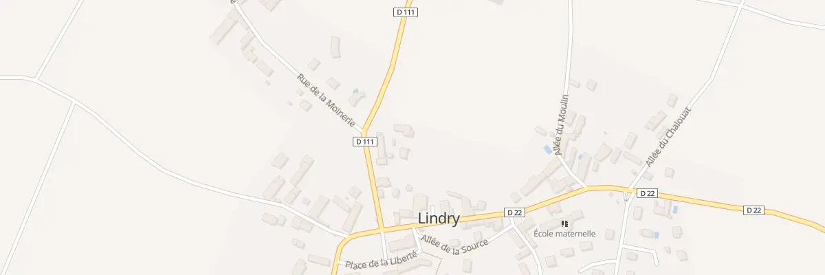 Plan du 10 Rue de la Petite Vallée à Lindry