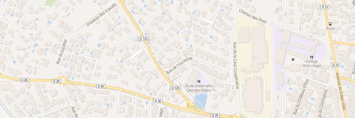 Plan du 35 Rue de l’Occitanie à Bessan