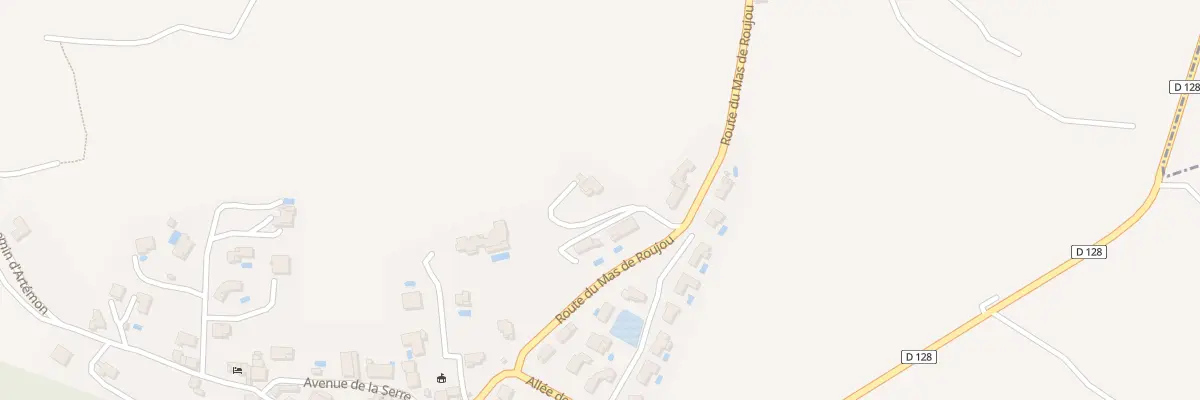 Plan du 13 Rte du Mas de Roujou à Lieuran-Cabrières