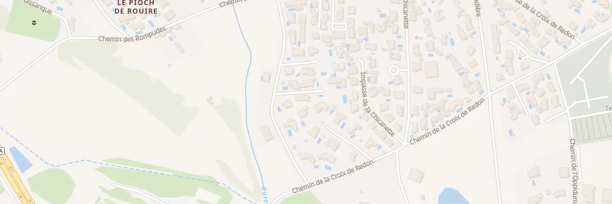Plan du 7090F Le Castel à Bessan