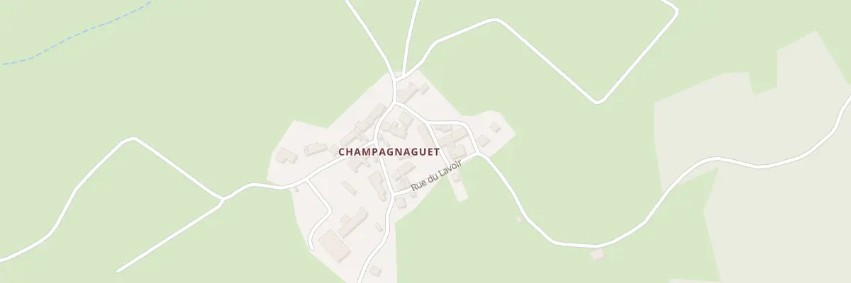 Plan du 5143 Champagnaguet à Champagnat-le-Jeune