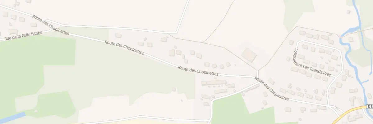 Plan du 30 Rte des Chopinettes à Brasles