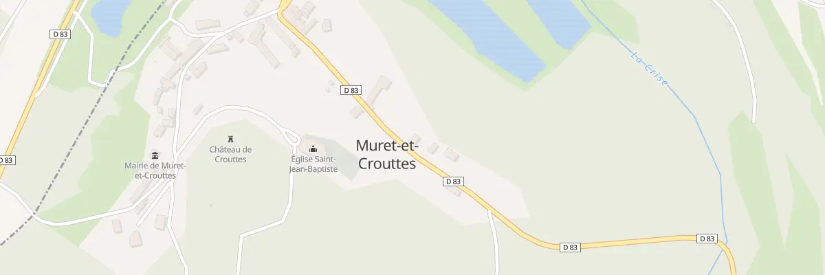 Plan du 20 Rue Saint Jean à Muret-et-Crouttes