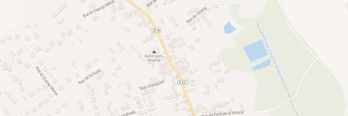 Plan du 19 Rue St Maurice à Brancourt-en-Laonnois