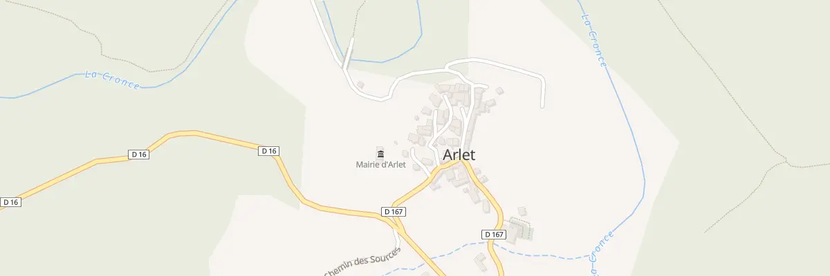 Plan du 5029 Le Bourg à Arlet