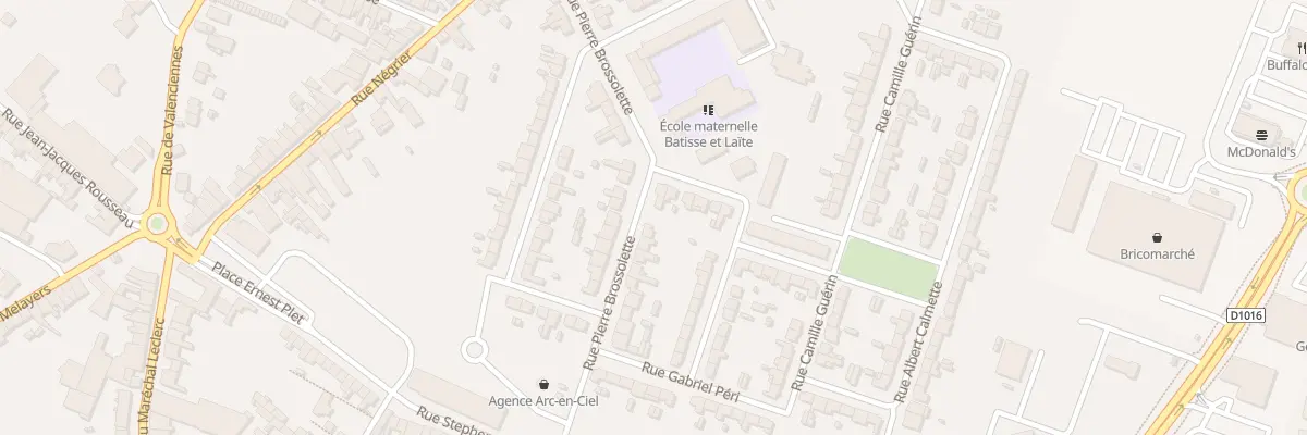 Plan du 27 Rue M Van Der Mersch à Caudry