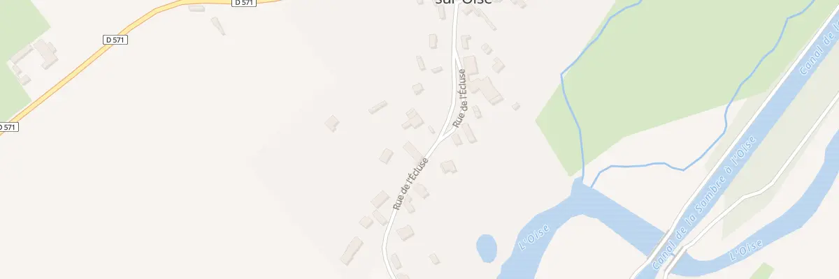 Plan du 14 Rue de l’Ecluse à Châtillon-sur-Oise