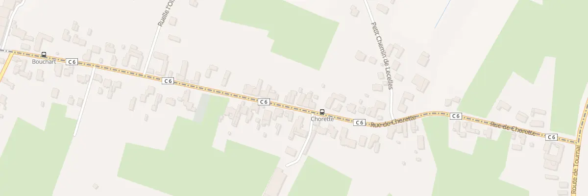Plan du 22 Rue de Chorette à Maulde