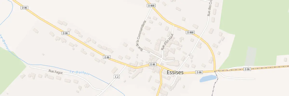 Plan du 14 Rue de la Commanderie à Essises