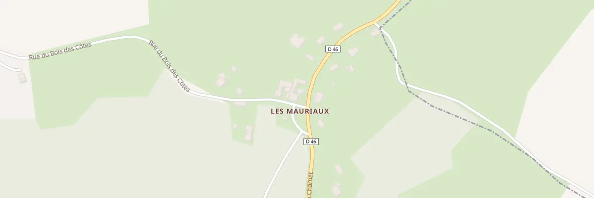 Plan du 9 Rue du Bois des Cotes à Vinzelles