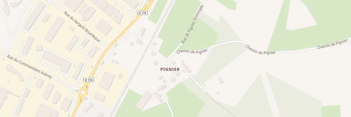Plan du 7 Rue de Pignier à Creuzier-le-Vieux