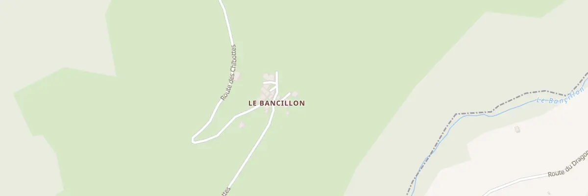 Plan du 5055 Le Bancillon à Saint-Ilpize