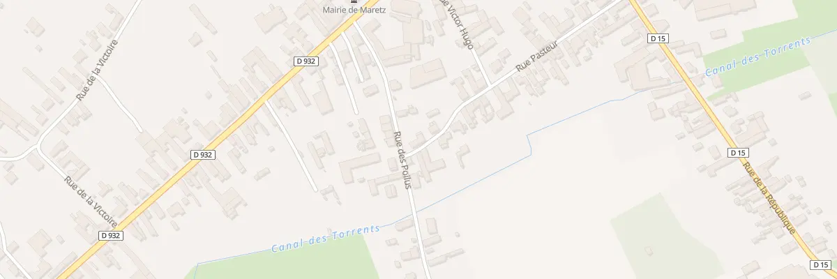 Plan du 1 Rue Pasteur à Maretz
