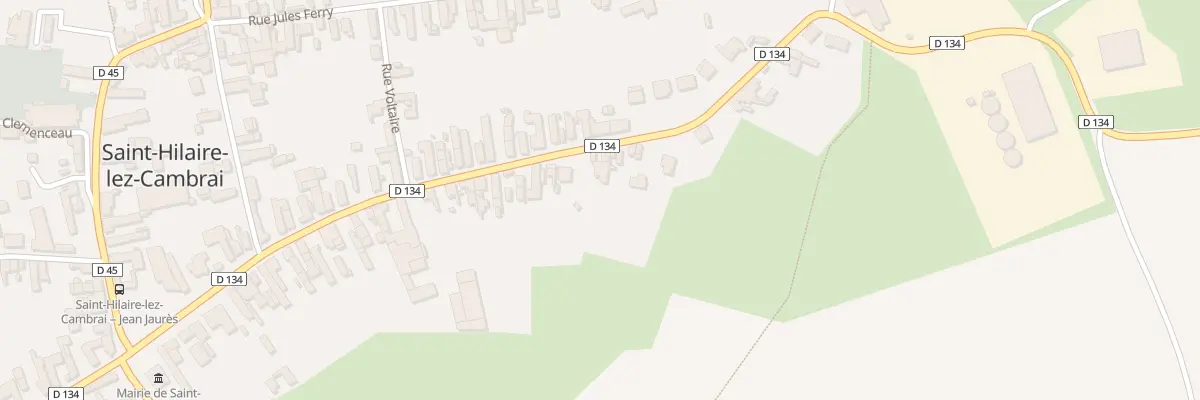 Plan du 40B Rue Paul Vaillant Couturier à Saint-Hilaire-lez-Cambrai