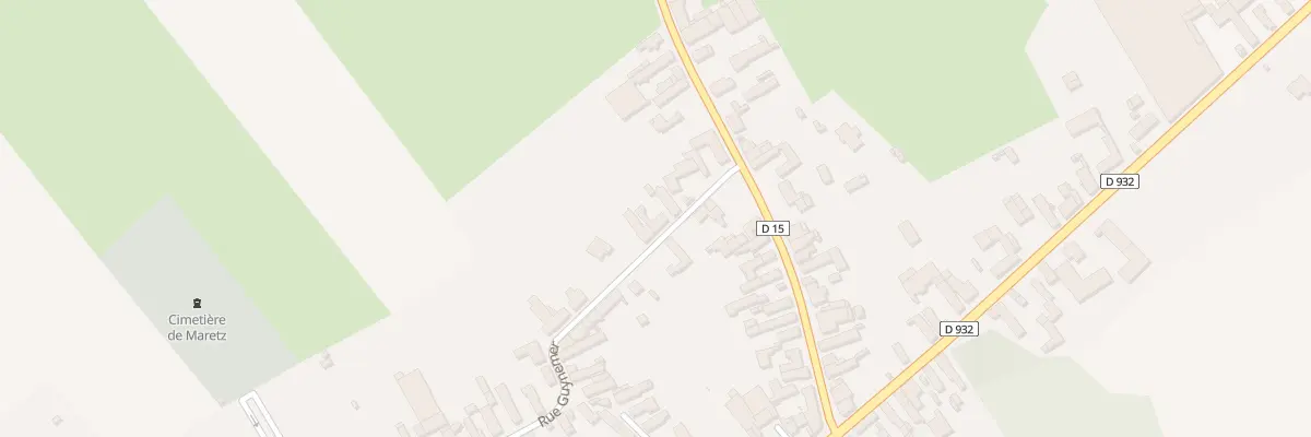 Plan du 39 Rue Guynemer à Maretz