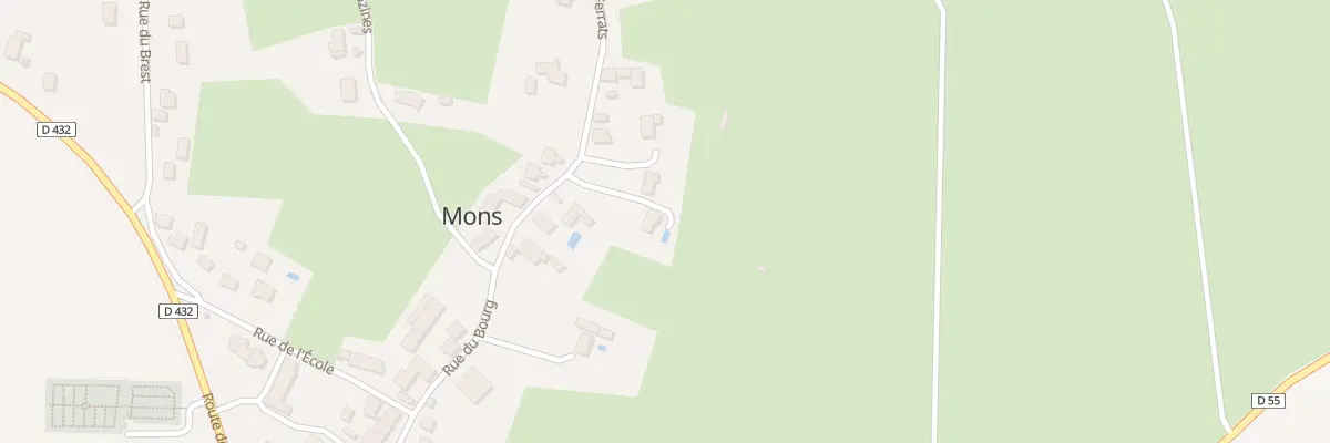 Plan du 8 Rue des Ferrats à Mons