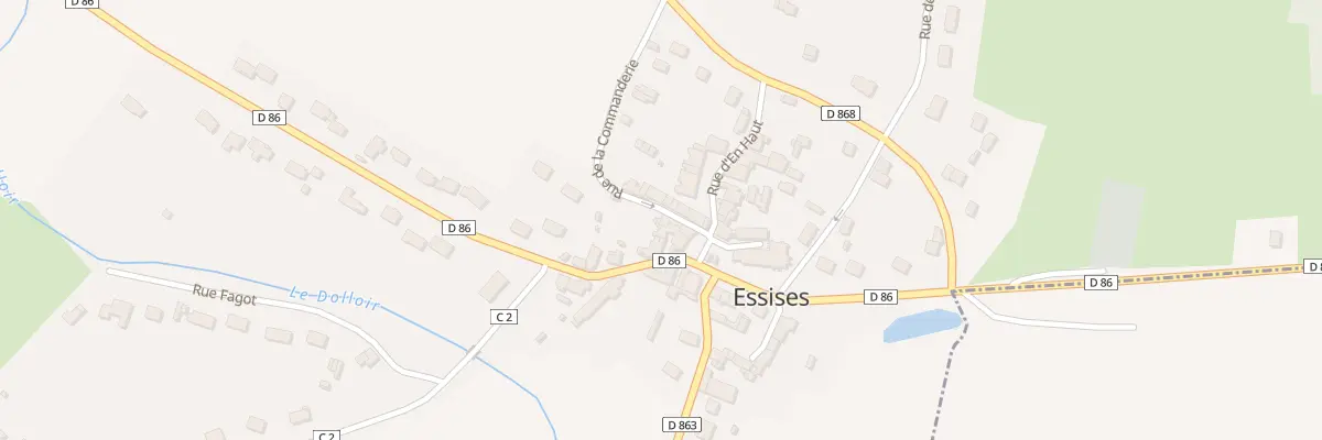 Plan du 1 Rue de la Commanderie à Essises