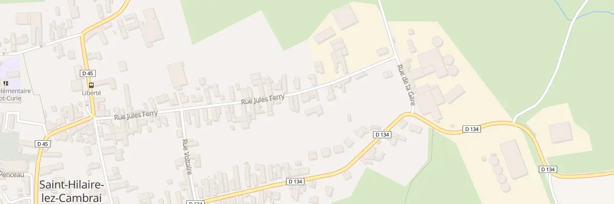 Plan du 46 Rue Jules Ferry à Saint-Hilaire-lez-Cambrai