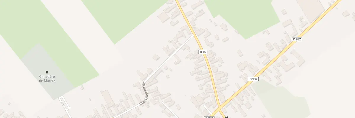 Plan du 40 Rue Guynemer à Maretz