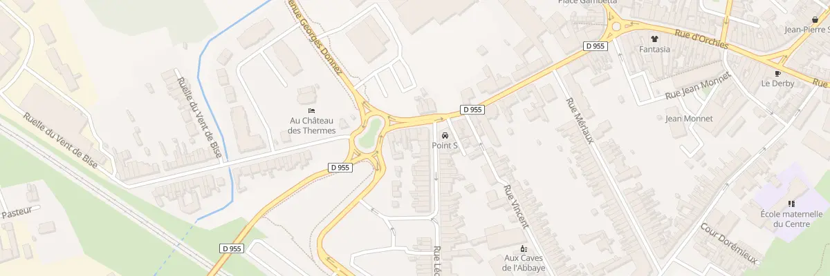 Plan du 55 Rue du 2 Septembre 1944 à Saint-Amand-les-Eaux