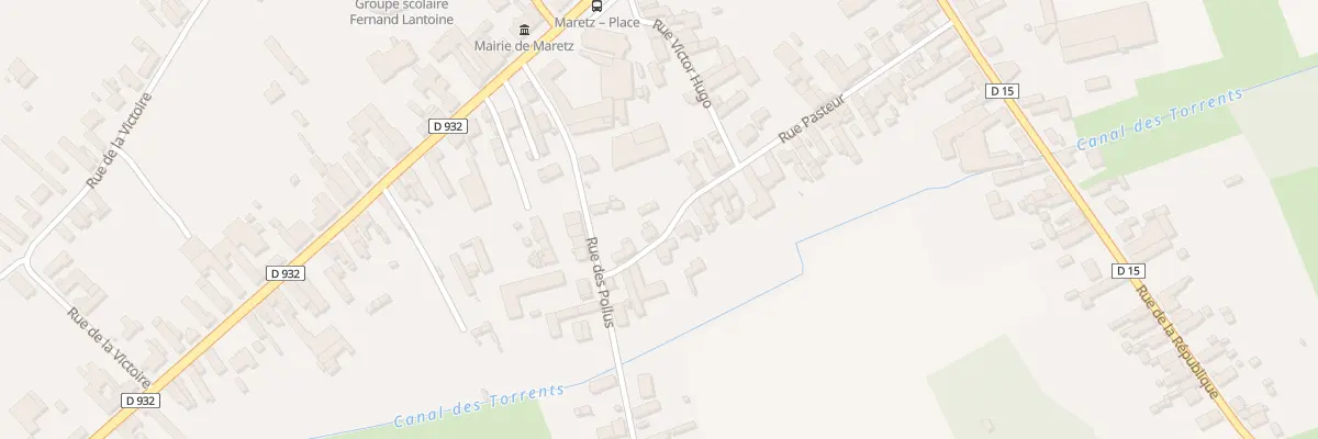 Plan du 3 Rue Pasteur à Maretz