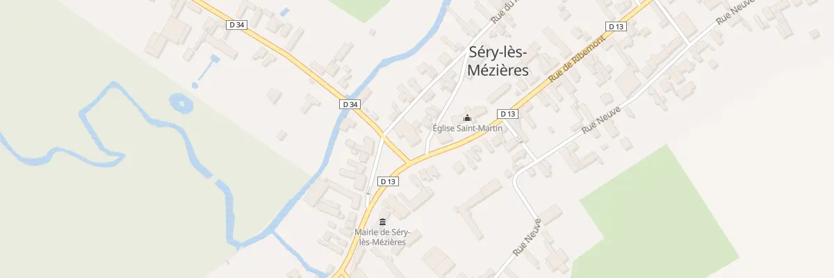 Plan du 19B Pl de Verdun à Séry-lès-Mézières
