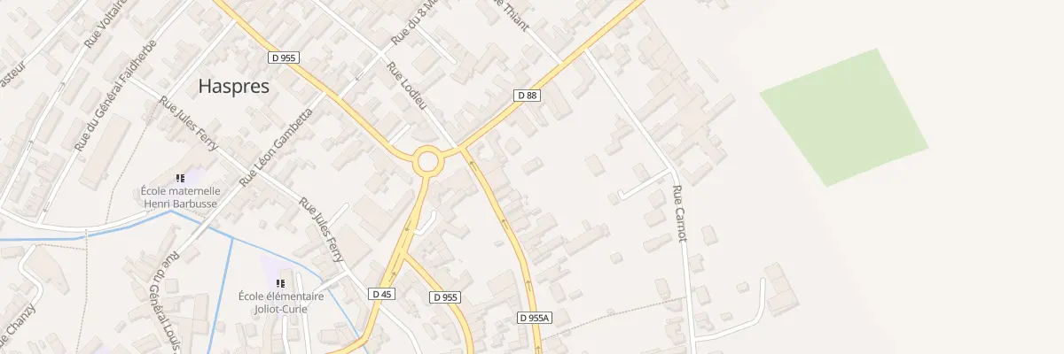Plan du 1 Rue Raoult à Haspres