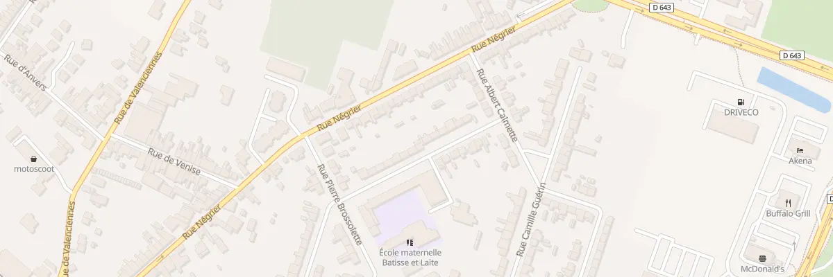 Plan du 59 Rue Albert Camus à Caudry