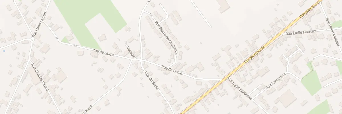 Plan du 61 Rue Pierre de Coubertin à Fresnoy-le-Grand