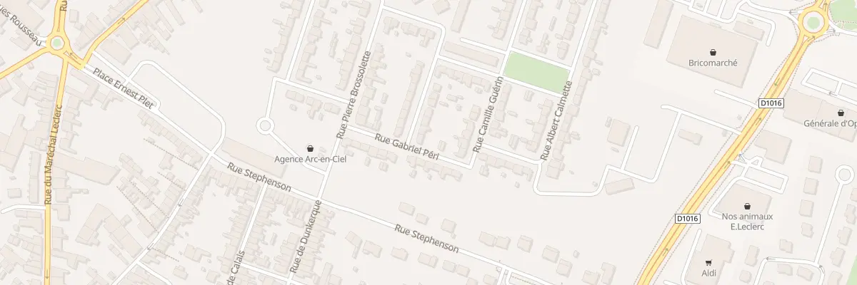 Plan du 2 Rue M Van Der Mersch à Caudry